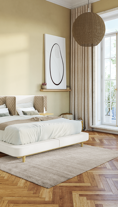 Sembella Boxspringbett Silence Cosy Beige Kombi